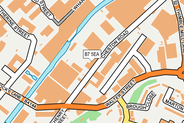B7 5EA map - OS OpenMap – Local (Ordnance Survey) B7 5EA map - OS OpenMap – Local (Ordnance Survey)