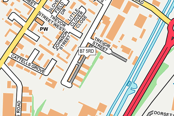 B7 5RD map - OS OpenMap – Local (Ordnance Survey) B7 5RD map - OS OpenMap – Local (Ordnance Survey)