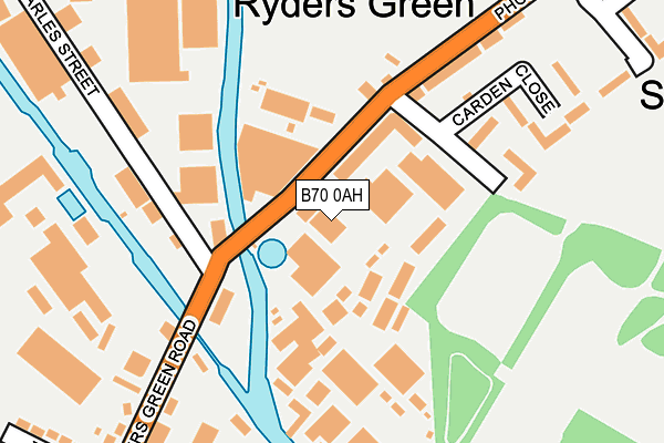 B70 0AH map - OS OpenMap – Local (Ordnance Survey) B70 0AH map - OS OpenMap – Local (Ordnance Survey)