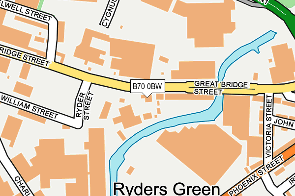 B70 0BW map - OS OpenMap – Local (Ordnance Survey) B70 0BW map - OS OpenMap – Local (Ordnance Survey)