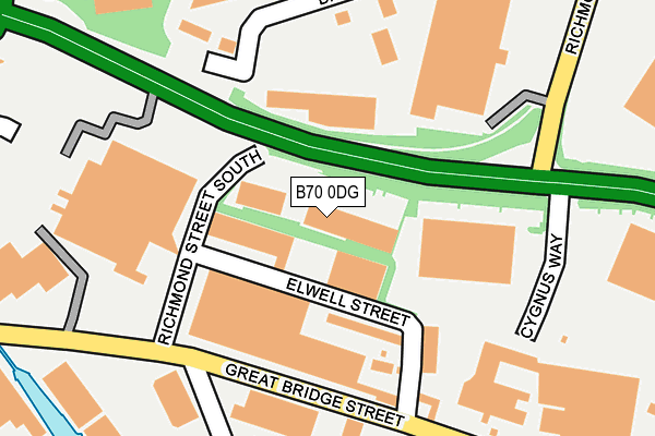 B70 0DG map - OS OpenMap – Local (Ordnance Survey) B70 0DG map - OS OpenMap – Local (Ordnance Survey)
