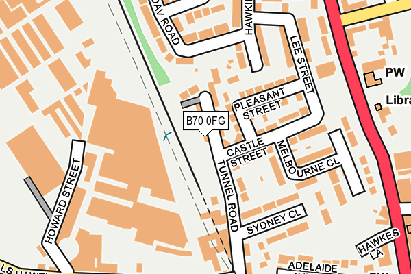 B70 0FG map - OS OpenMap – Local (Ordnance Survey) B70 0FG map - OS OpenMap – Local (Ordnance Survey)