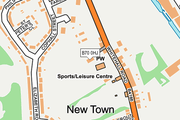 B70 0HJ map - OS OpenMap – Local (Ordnance Survey) B70 0HJ map - OS OpenMap – Local (Ordnance Survey)