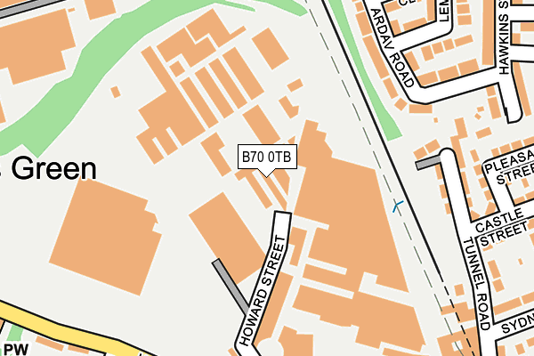 B70 0TB map - OS OpenMap – Local (Ordnance Survey) B70 0TB map - OS OpenMap – Local (Ordnance Survey)