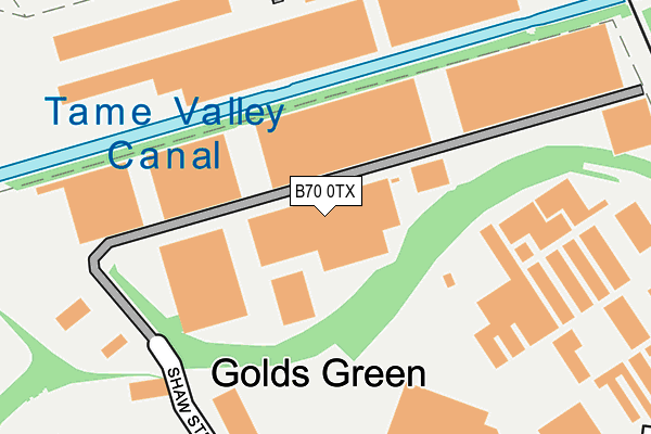 B70 0TX map - OS OpenMap – Local (Ordnance Survey) B70 0TX map - OS OpenMap – Local (Ordnance Survey)