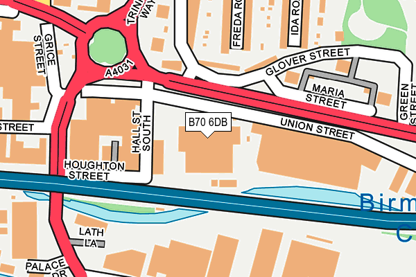 B70 6DB map - OS OpenMap – Local (Ordnance Survey) B70 6DB map - OS OpenMap – Local (Ordnance Survey)