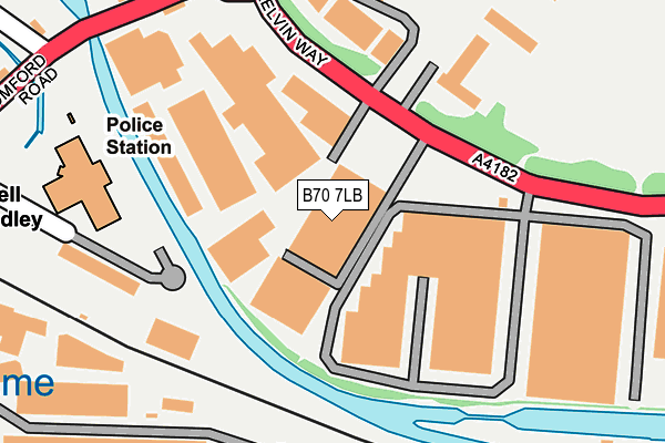 B70 7LB map - OS OpenMap – Local (Ordnance Survey) B70 7LB map - OS OpenMap – Local (Ordnance Survey)