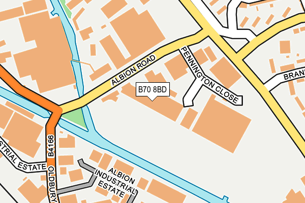 B70 8BD map - OS OpenMap – Local (Ordnance Survey) B70 8BD map - OS OpenMap – Local (Ordnance Survey)