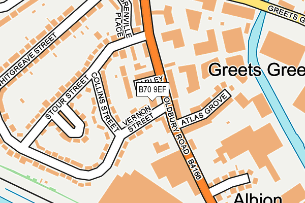 B70 9EF map - OS OpenMap – Local (Ordnance Survey) B70 9EF map - OS OpenMap – Local (Ordnance Survey)