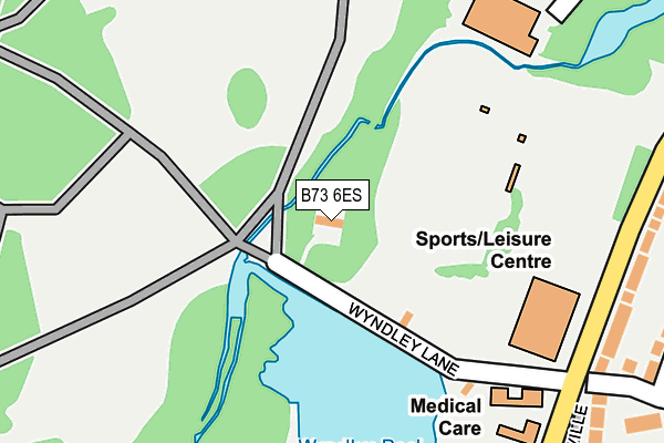 B73 6ES map - OS OpenMap – Local (Ordnance Survey) B73 6ES map - OS OpenMap – Local (Ordnance Survey)
