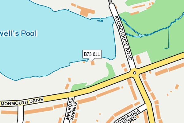 B73 6JL map - OS OpenMap – Local (Ordnance Survey) B73 6JL map - OS OpenMap – Local (Ordnance Survey)