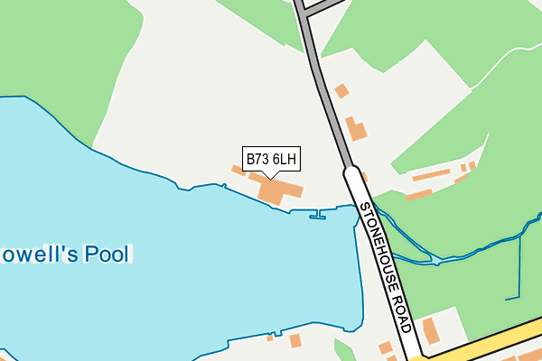 B73 6LH map - OS OpenMap – Local (Ordnance Survey) B73 6LH map - OS OpenMap – Local (Ordnance Survey)
