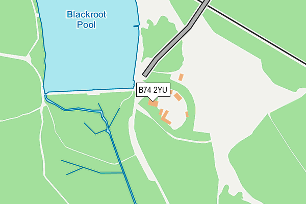 B74 2YU map - OS OpenMap – Local (Ordnance Survey) B74 2YU map - OS OpenMap – Local (Ordnance Survey)