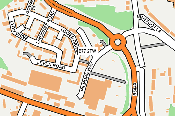 B77 2TW map - OS OpenMap – Local (Ordnance Survey) B77 2TW map - OS OpenMap – Local (Ordnance Survey)