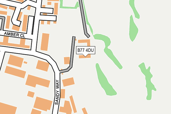B77 4DU map - OS OpenMap – Local (Ordnance Survey) B77 4DU map - OS OpenMap – Local (Ordnance Survey)