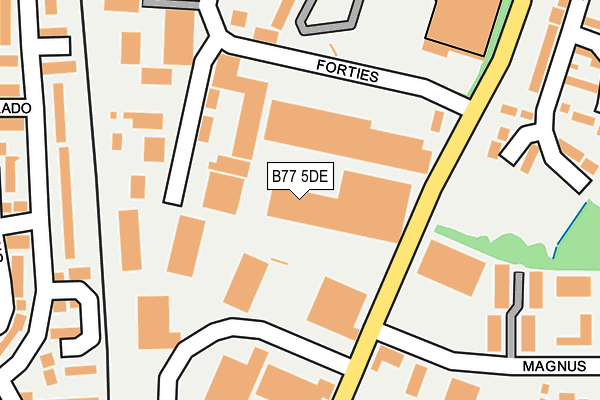 B77 5DE map - OS OpenMap – Local (Ordnance Survey) B77 5DE map - OS OpenMap – Local (Ordnance Survey)