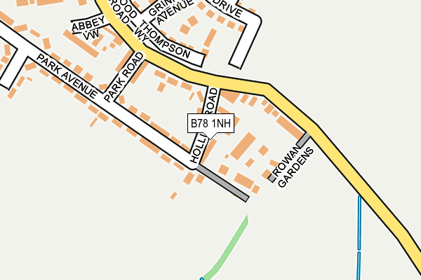 B78 1NH map - OS OpenMap – Local (Ordnance Survey) B78 1NH map - OS OpenMap – Local (Ordnance Survey)