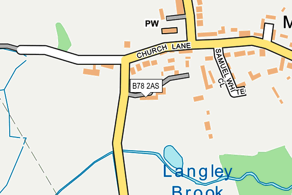B78 2AS map - OS OpenMap – Local (Ordnance Survey) B78 2AS map - OS OpenMap – Local (Ordnance Survey)