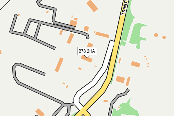 B78 2HA map - OS OpenMap – Local (Ordnance Survey) B78 2HA map - OS OpenMap – Local (Ordnance Survey)
