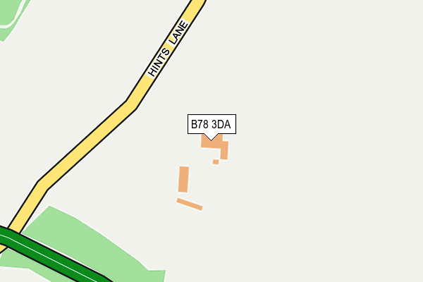 B78 3DA map - OS OpenMap – Local (Ordnance Survey) B78 3DA map - OS OpenMap – Local (Ordnance Survey)
