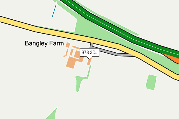 B78 3DJ map - OS OpenMap – Local (Ordnance Survey) B78 3DJ map - OS OpenMap – Local (Ordnance Survey)