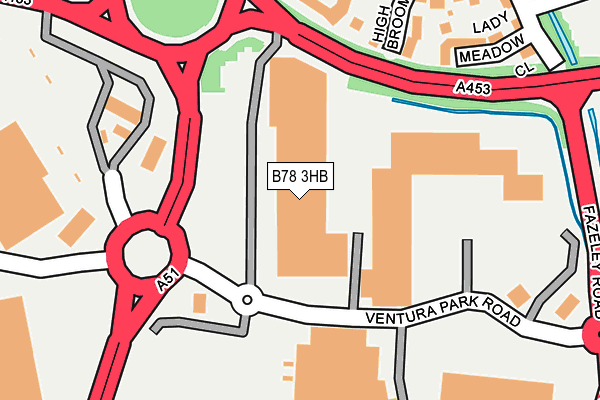 B78 3HB map - OS OpenMap – Local (Ordnance Survey) B78 3HB map - OS OpenMap – Local (Ordnance Survey)