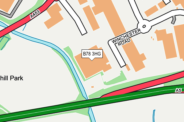 B78 3HG map - OS OpenMap – Local (Ordnance Survey) B78 3HG map - OS OpenMap – Local (Ordnance Survey)