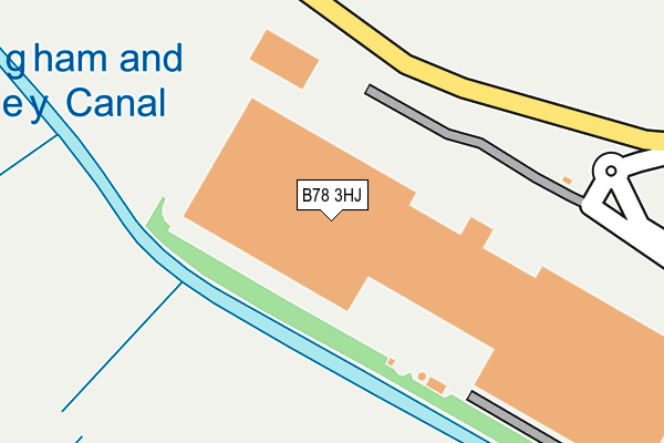 B78 3HJ map - OS OpenMap – Local (Ordnance Survey) B78 3HJ map - OS OpenMap – Local (Ordnance Survey)
