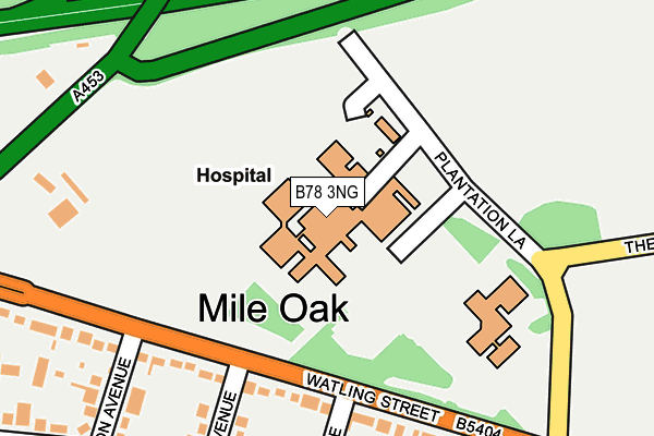 B78 3NG map - OS OpenMap – Local (Ordnance Survey) B78 3NG map - OS OpenMap – Local (Ordnance Survey)