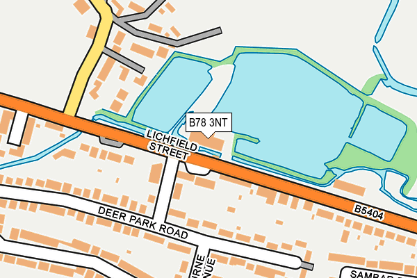 B78 3NT map - OS OpenMap – Local (Ordnance Survey) B78 3NT map - OS OpenMap – Local (Ordnance Survey)