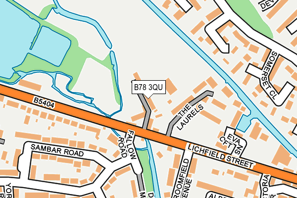 B78 3QU map - OS OpenMap – Local (Ordnance Survey) B78 3QU map - OS OpenMap – Local (Ordnance Survey)