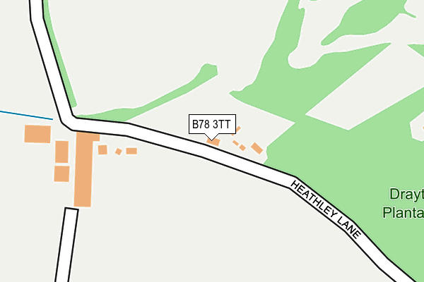 B78 3TT map - OS OpenMap – Local (Ordnance Survey) B78 3TT map - OS OpenMap – Local (Ordnance Survey)