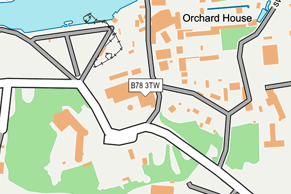 B78 3TW map - OS OpenMap – Local (Ordnance Survey) B78 3TW map - OS OpenMap – Local (Ordnance Survey)