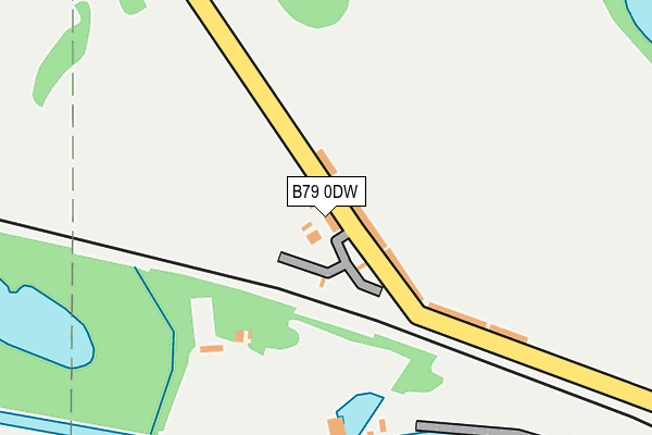 B79 0DW map - OS OpenMap – Local (Ordnance Survey) B79 0DW map - OS OpenMap – Local (Ordnance Survey)