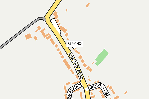 B79 0HQ map - OS OpenMap – Local (Ordnance Survey) B79 0HQ map - OS OpenMap – Local (Ordnance Survey)
