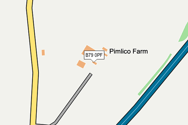 B79 0PF map - OS OpenMap – Local (Ordnance Survey) B79 0PF map - OS OpenMap – Local (Ordnance Survey)