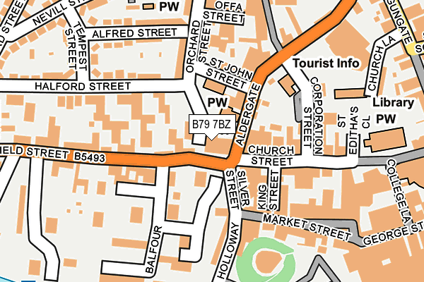 B79 7BZ map - OS OpenMap – Local (Ordnance Survey) B79 7BZ map - OS OpenMap – Local (Ordnance Survey)