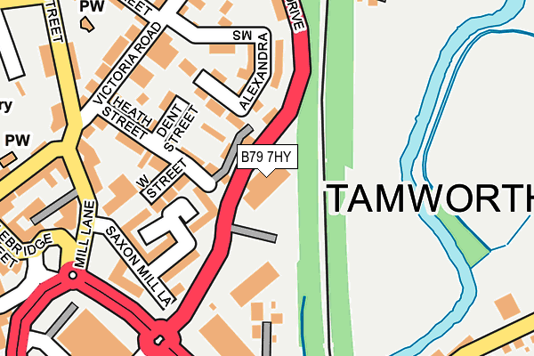 B79 7HY map - OS OpenMap – Local (Ordnance Survey) B79 7HY map - OS OpenMap – Local (Ordnance Survey)
