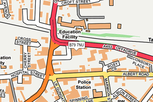B79 7NU map - OS OpenMap – Local (Ordnance Survey) B79 7NU map - OS OpenMap – Local (Ordnance Survey)
