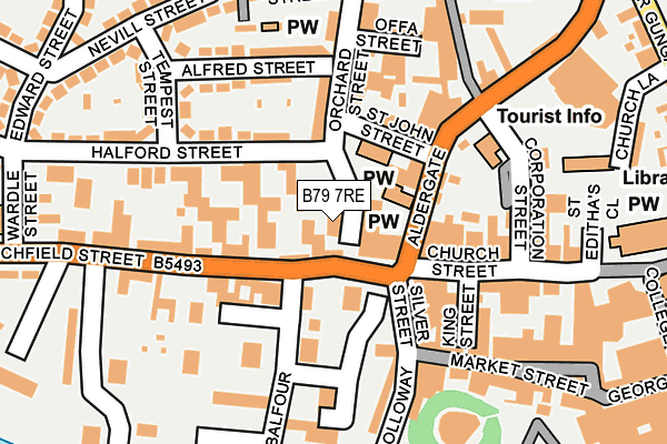 B79 7RE map - OS OpenMap – Local (Ordnance Survey) B79 7RE map - OS OpenMap – Local (Ordnance Survey)