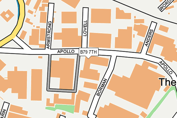 B79 7TH map - OS OpenMap – Local (Ordnance Survey) B79 7TH map - OS OpenMap – Local (Ordnance Survey)