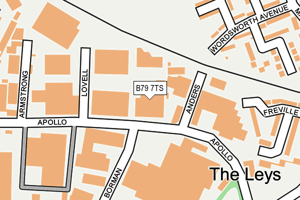 B79 7TS map - OS OpenMap – Local (Ordnance Survey) B79 7TS map - OS OpenMap – Local (Ordnance Survey)