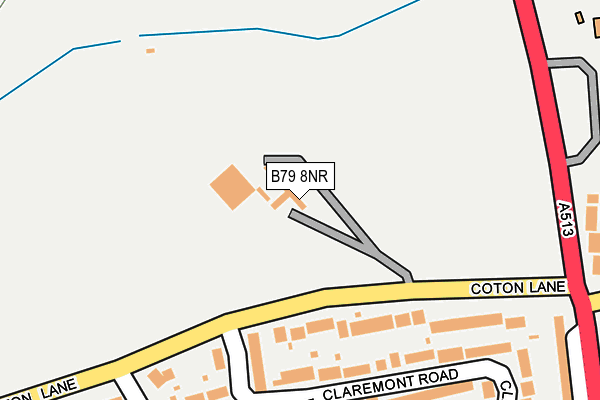 B79 8NR map - OS OpenMap – Local (Ordnance Survey) B79 8NR map - OS OpenMap – Local (Ordnance Survey)