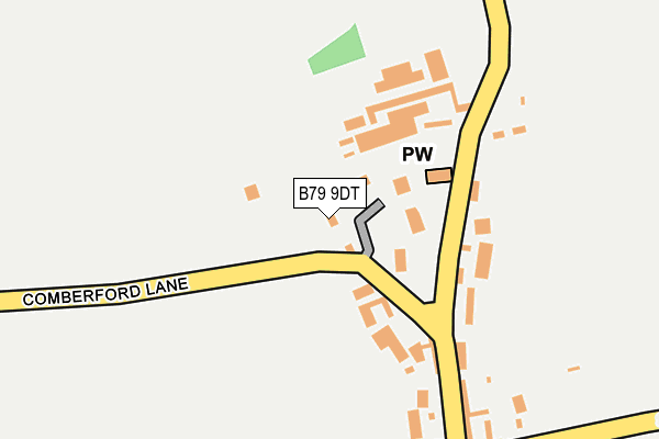 B79 9DT map - OS OpenMap – Local (Ordnance Survey) B79 9DT map - OS OpenMap – Local (Ordnance Survey)