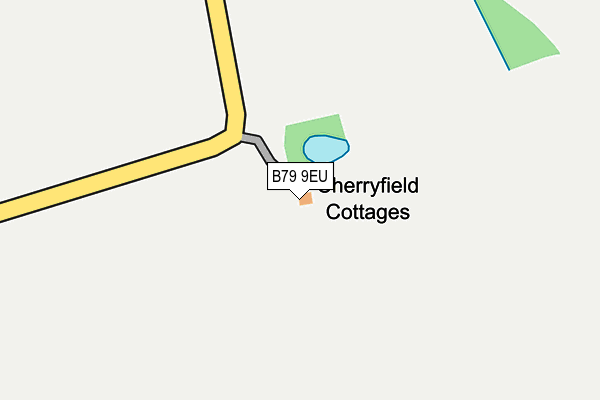 B79 9EU map - OS OpenMap – Local (Ordnance Survey)