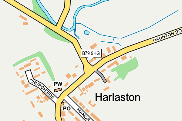 B79 9HG map - OS OpenMap – Local (Ordnance Survey) B79 9HG map - OS OpenMap – Local (Ordnance Survey)