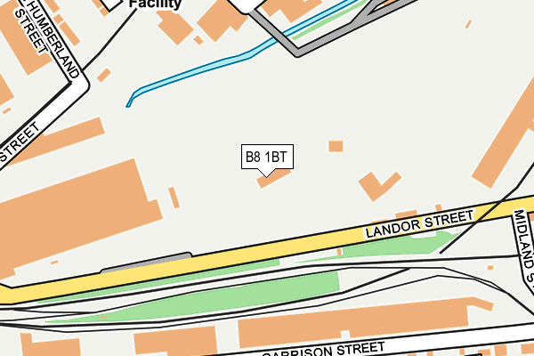 B8 1BT map - OS OpenMap – Local (Ordnance Survey) B8 1BT map - OS OpenMap – Local (Ordnance Survey)