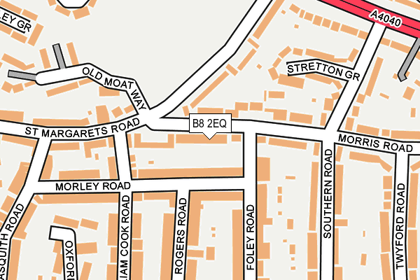 B8 2EQ map - OS OpenMap – Local (Ordnance Survey) B8 2EQ map - OS OpenMap – Local (Ordnance Survey)