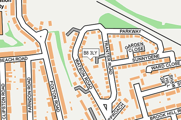 B8 3LY map - OS OpenMap – Local (Ordnance Survey) B8 3LY map - OS OpenMap – Local (Ordnance Survey)
