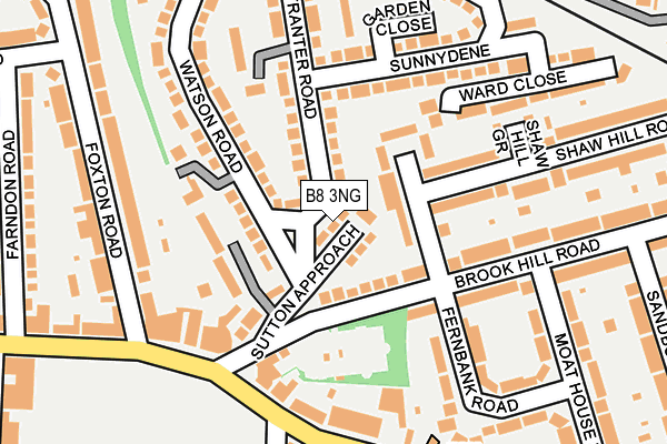 B8 3NG map - OS OpenMap – Local (Ordnance Survey) B8 3NG map - OS OpenMap – Local (Ordnance Survey)